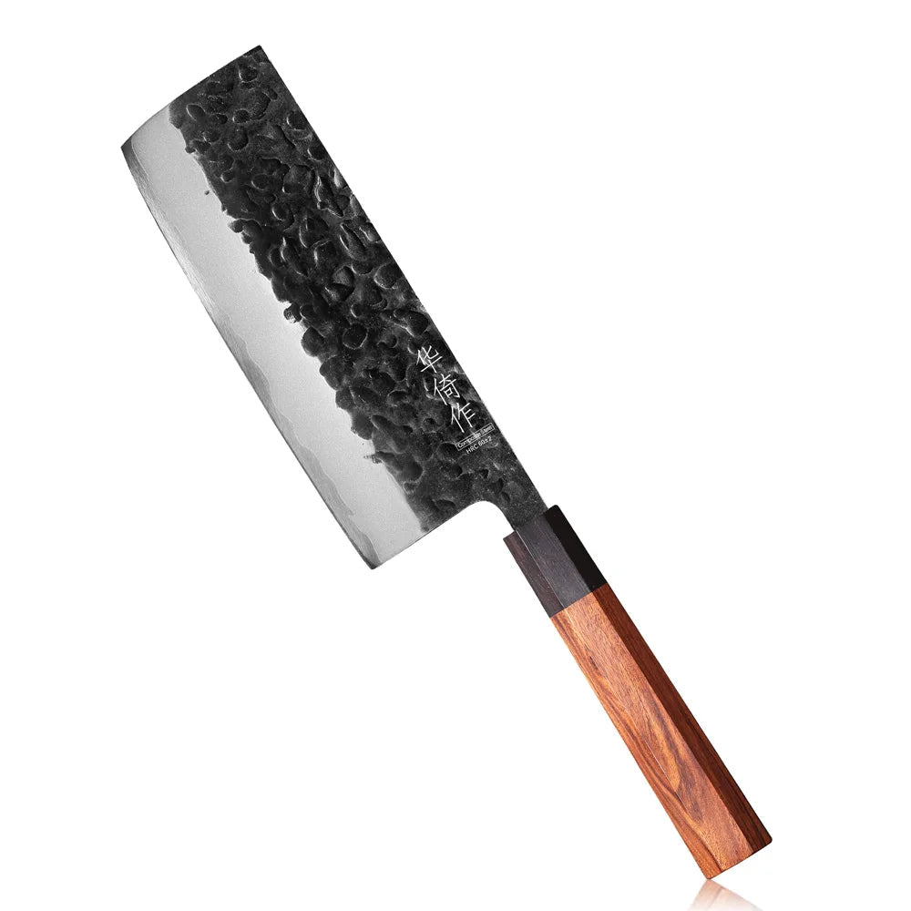 Japanese Knife Set - Professional 3-Piece Chef, Nakiri & Utility Knives