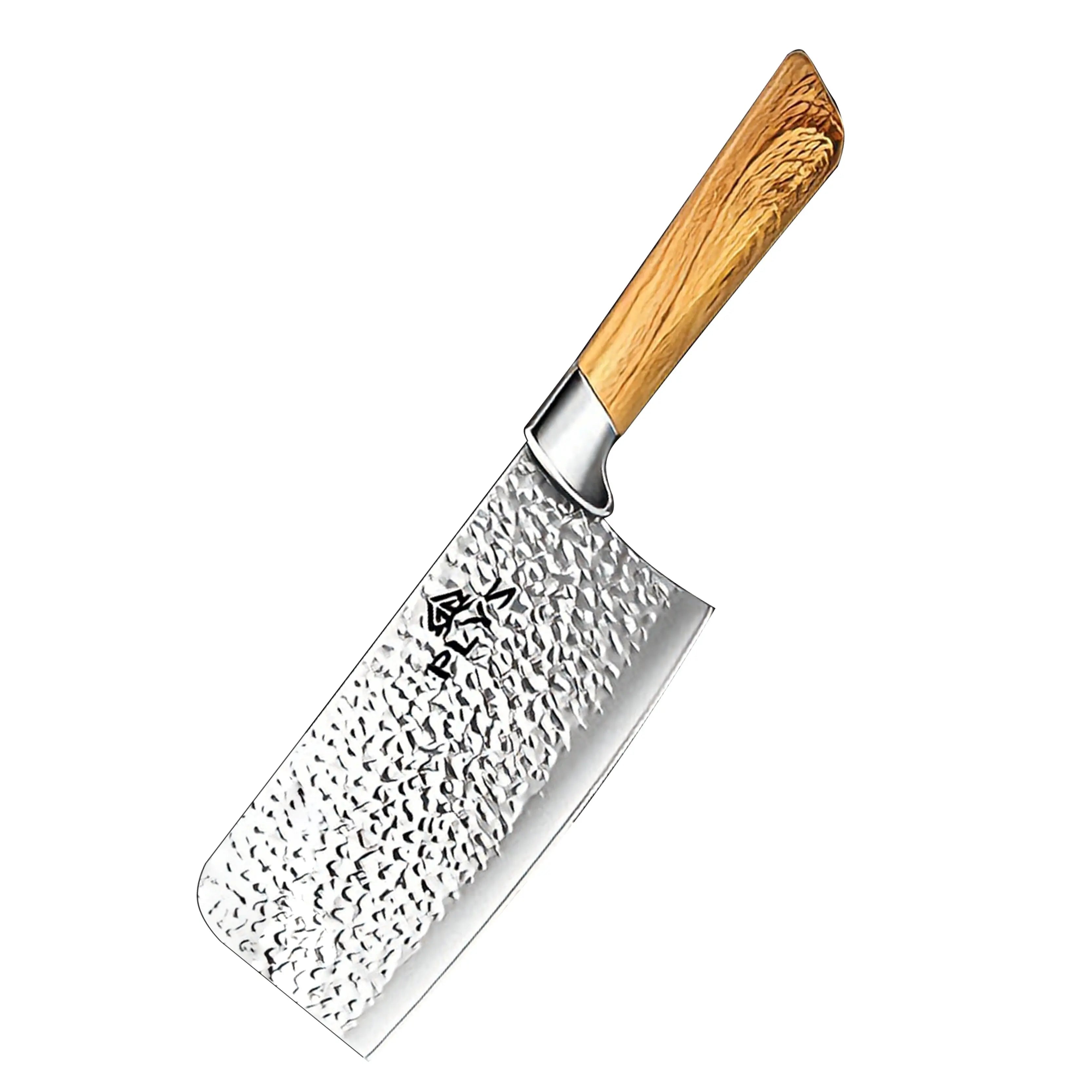 Seiko 6-Piece Japanese Knife Set with Wood Grain Handles