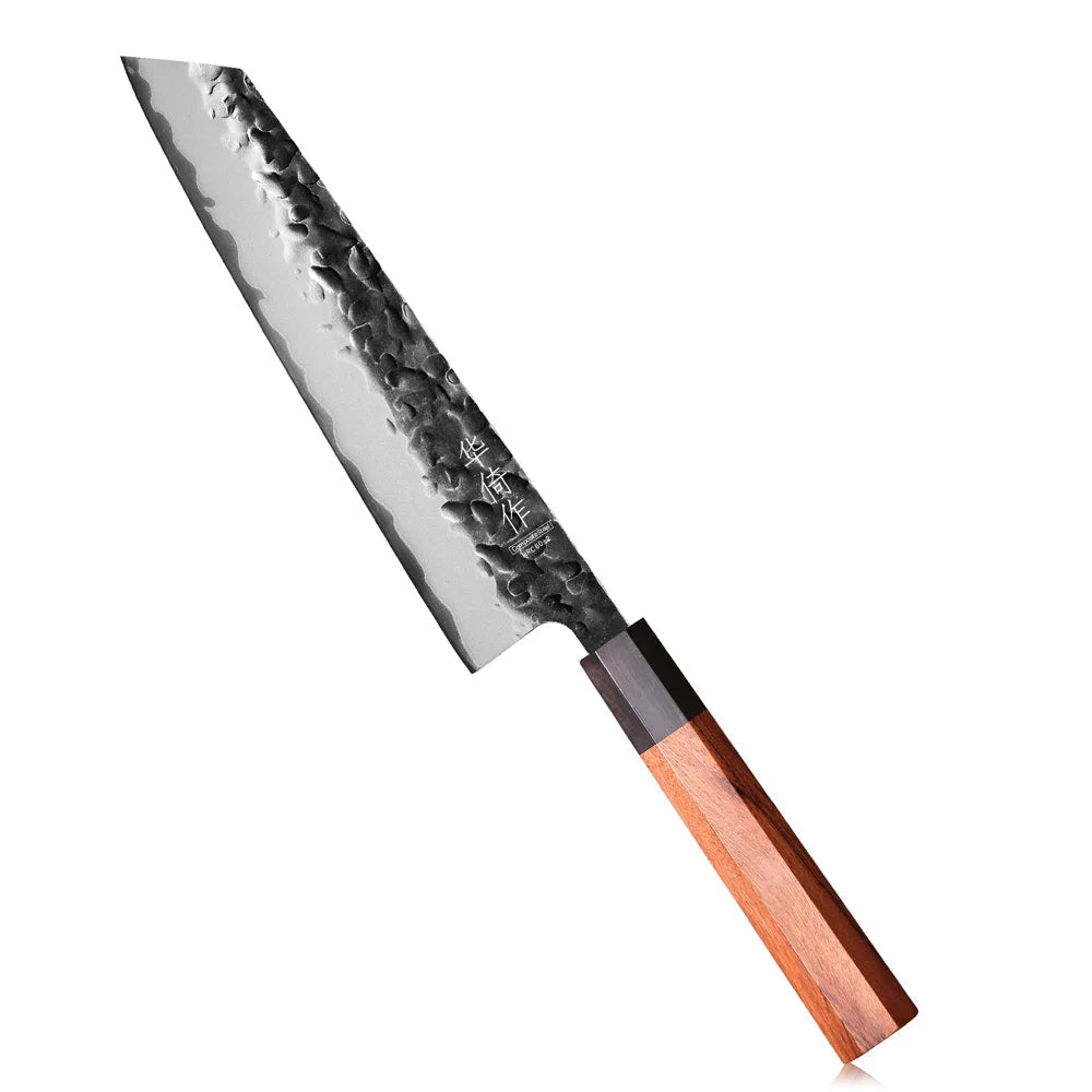 Japanese Knife Set: 3-Piece Utility Honesuki, Nakiri, Kiritsuke Professional Chef Knives