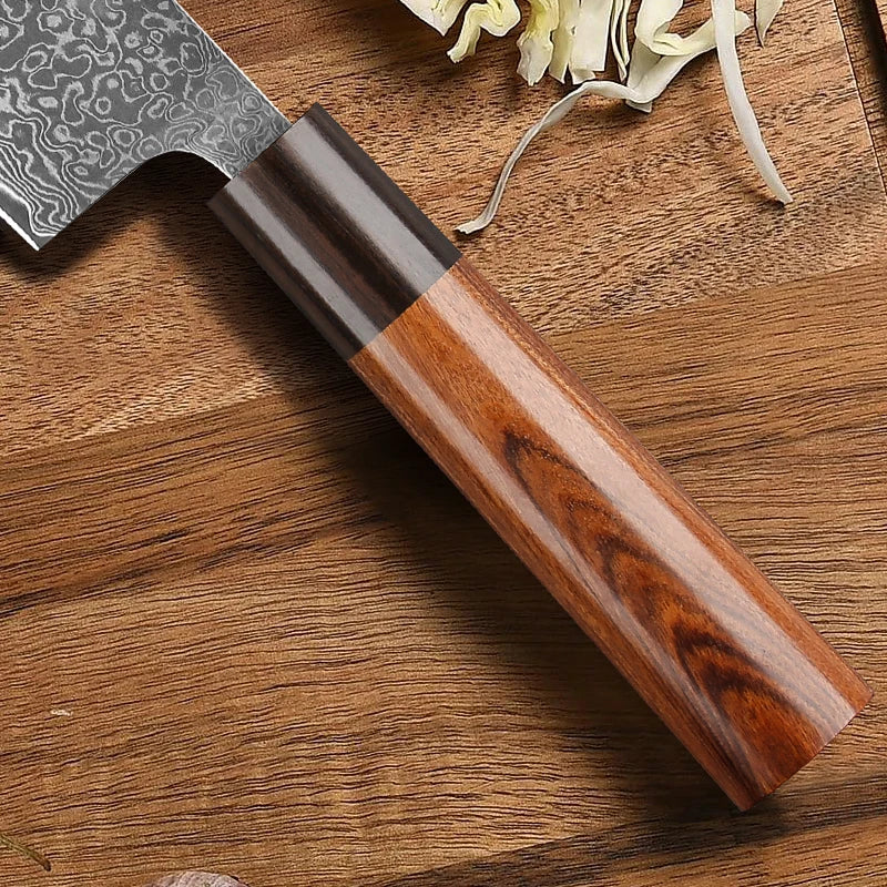 Japanese Knife Set - Ultra Sharp 67-Layer Damascus Steel Kitchen Knives