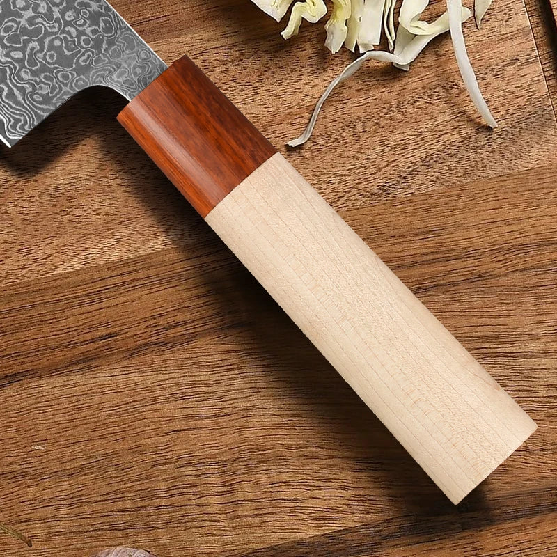 7-Piece Japanese Knife Set – 67-Layer Damascus Steel Chef's Knives