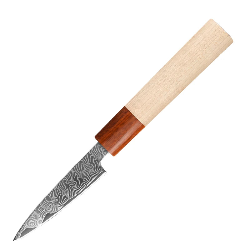 7-Piece Japanese Knife Set – 67-Layer Damascus Steel Chef's Knives