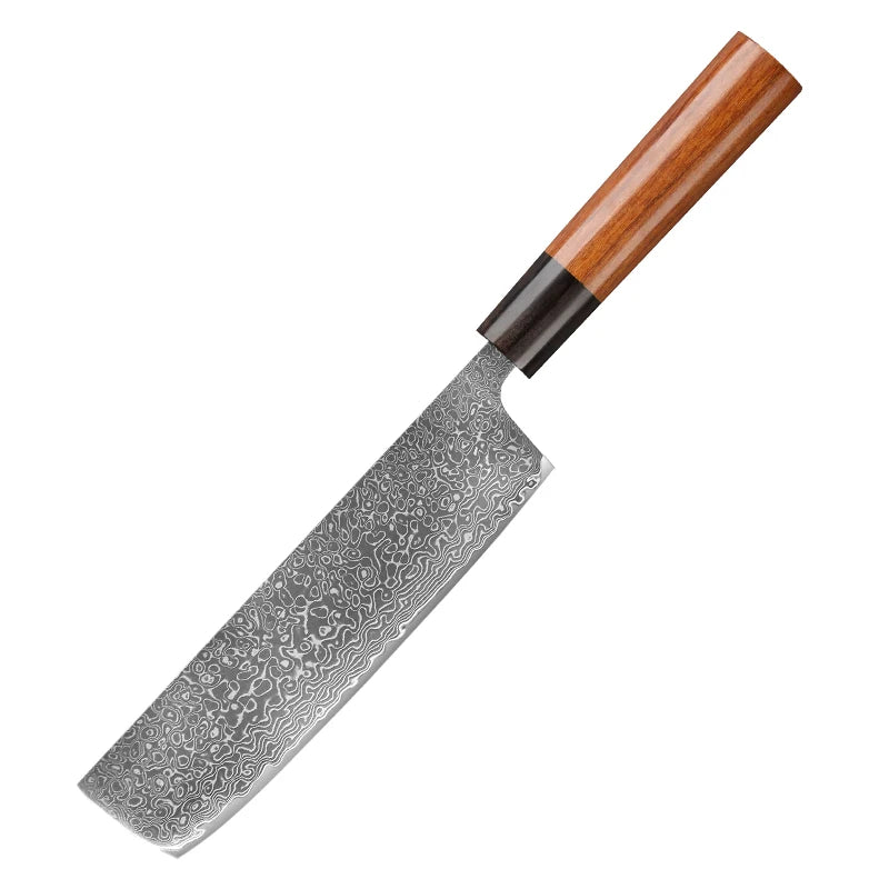 Japanese Knife Set - Ultra Sharp 67-Layer Damascus Steel Kitchen Knives